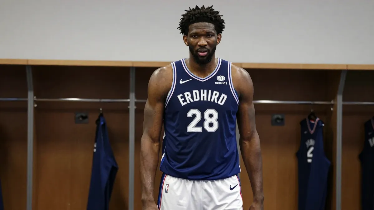 Philadelphia 76ers could trade Joel Embiid for Jrue Holiday and Robert Williams III in a hypothetical Blazers deal, per...